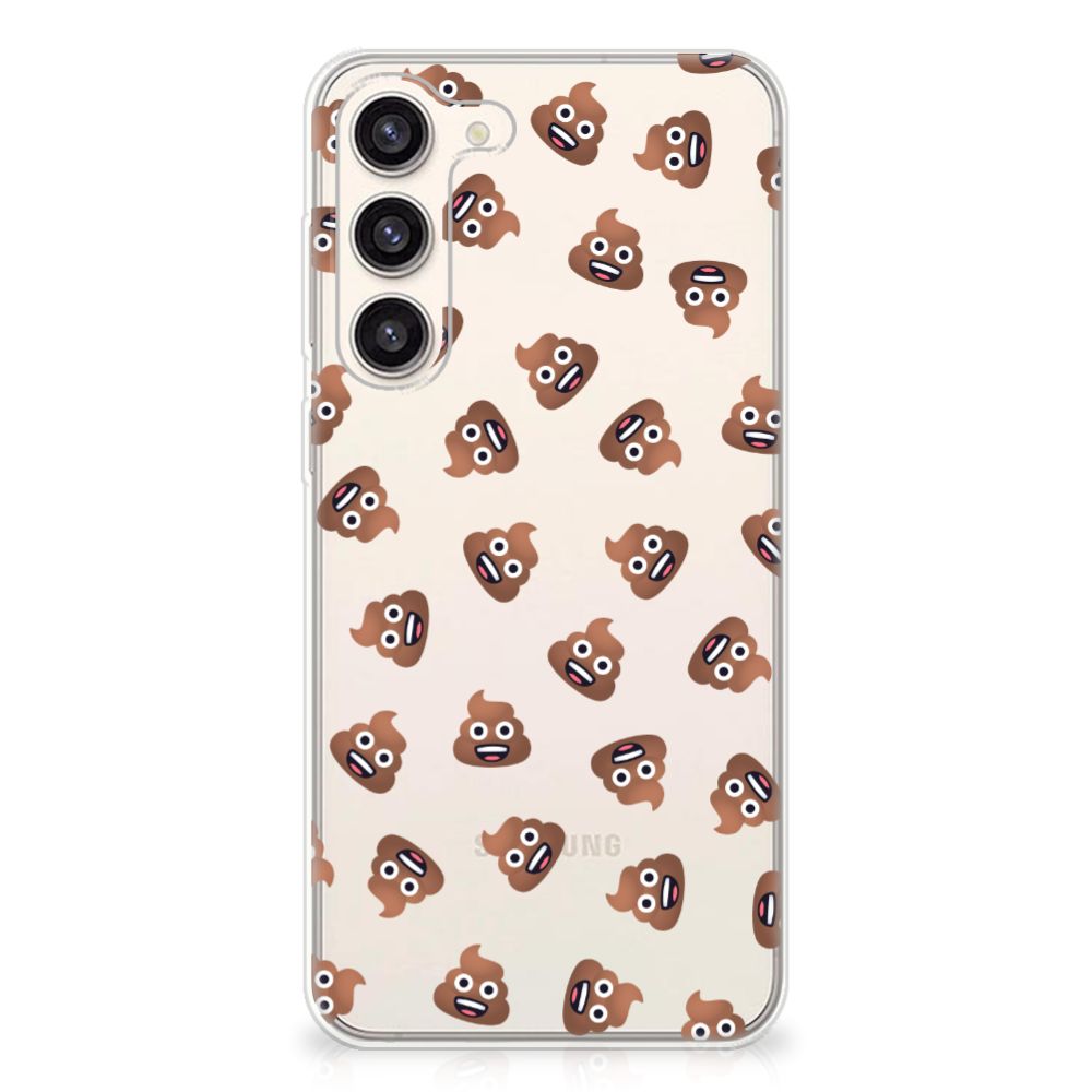 TPU bumper voor Samsung Galaxy S23 Plus Poep Emojis B2C Telecom