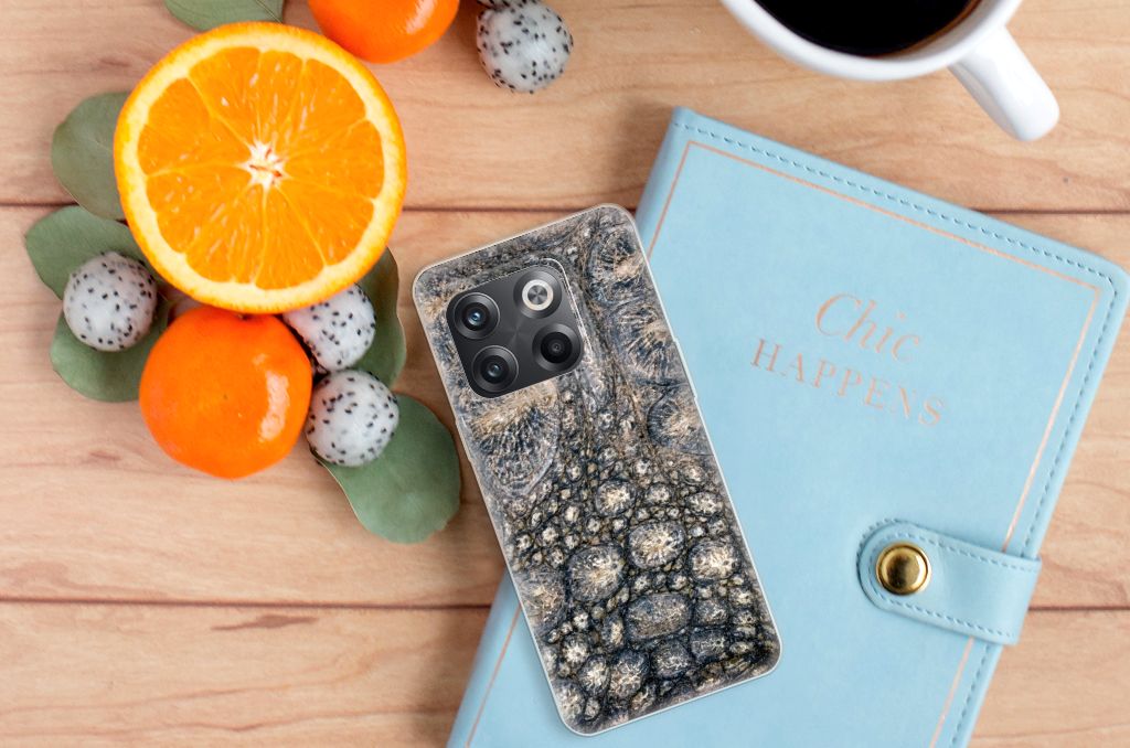 OnePlus 10T TPU Hoesje Krokodillenprint