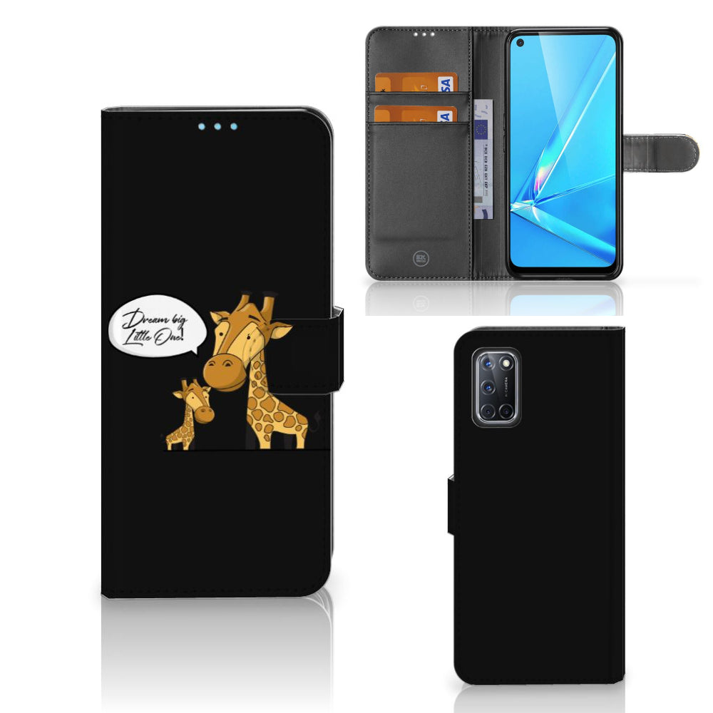 OPPO A72 | OPPO A52 Leuk Hoesje Giraffe
