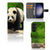 Samsung Galaxy S24 Telefoonhoesje met Pasjes Panda