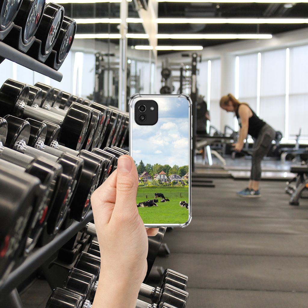 Samsung Galaxy A03 Case Anti-shock Koeien B2C Telecom