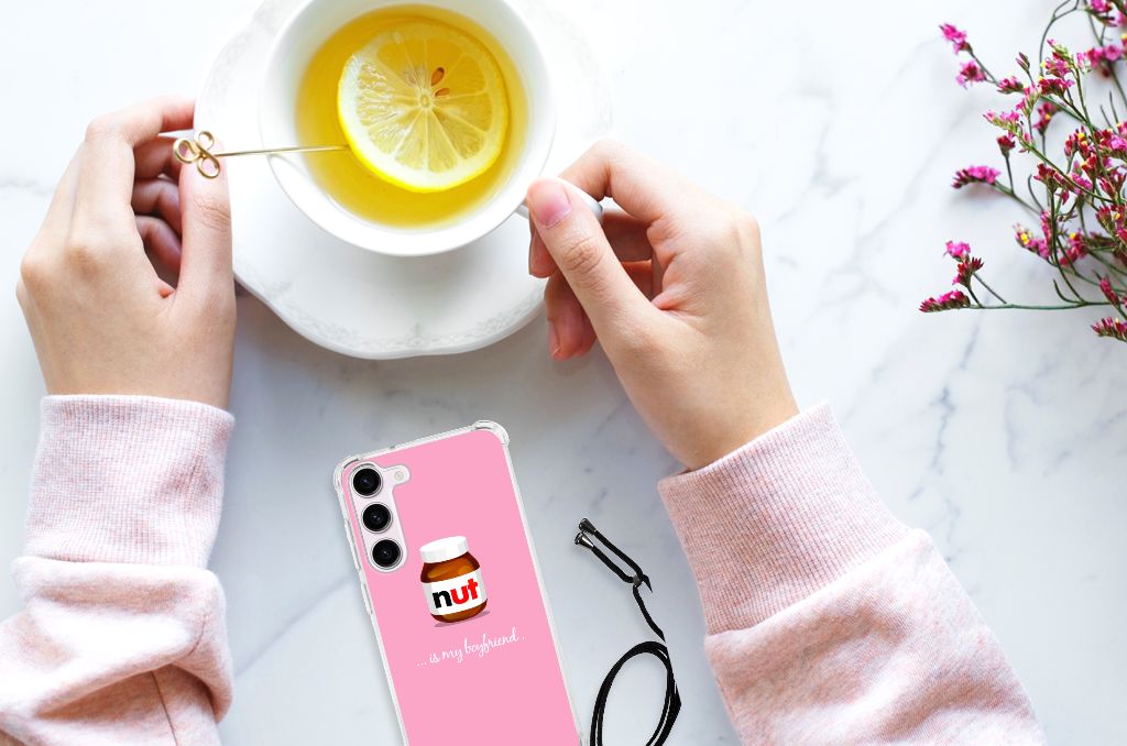 Samsung Galaxy S23 Beschermhoes Nut Boyfriend B2C Telecom