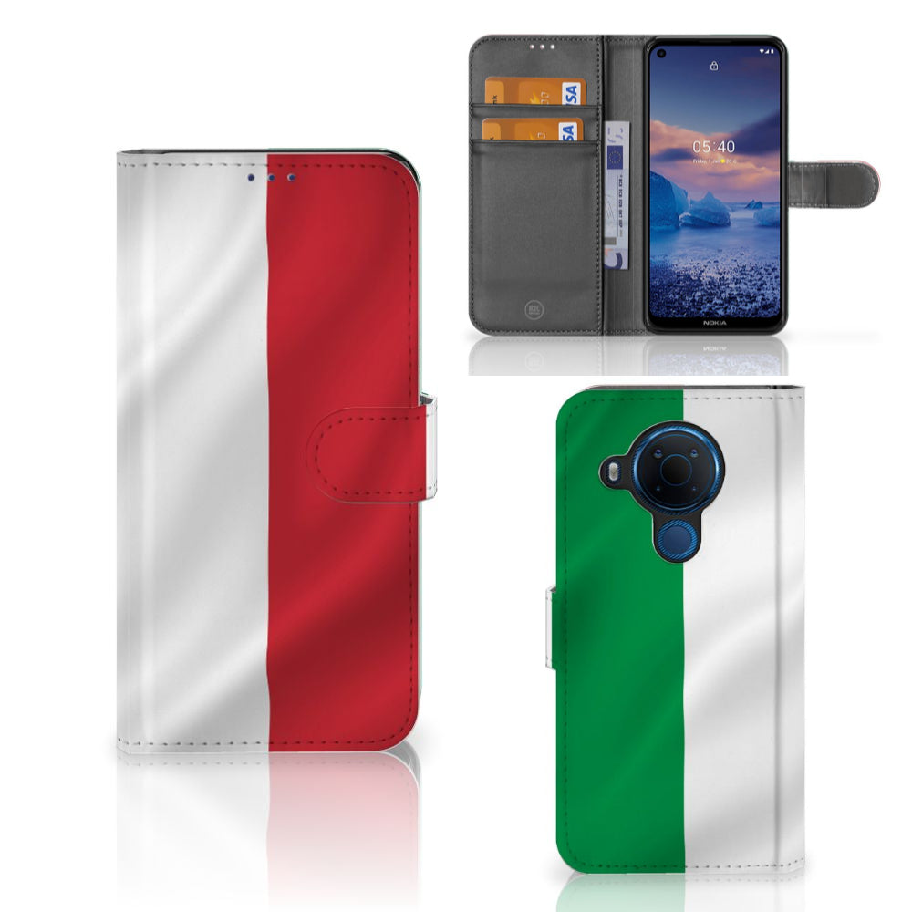 Nokia 5.4 Bookstyle Case Italië