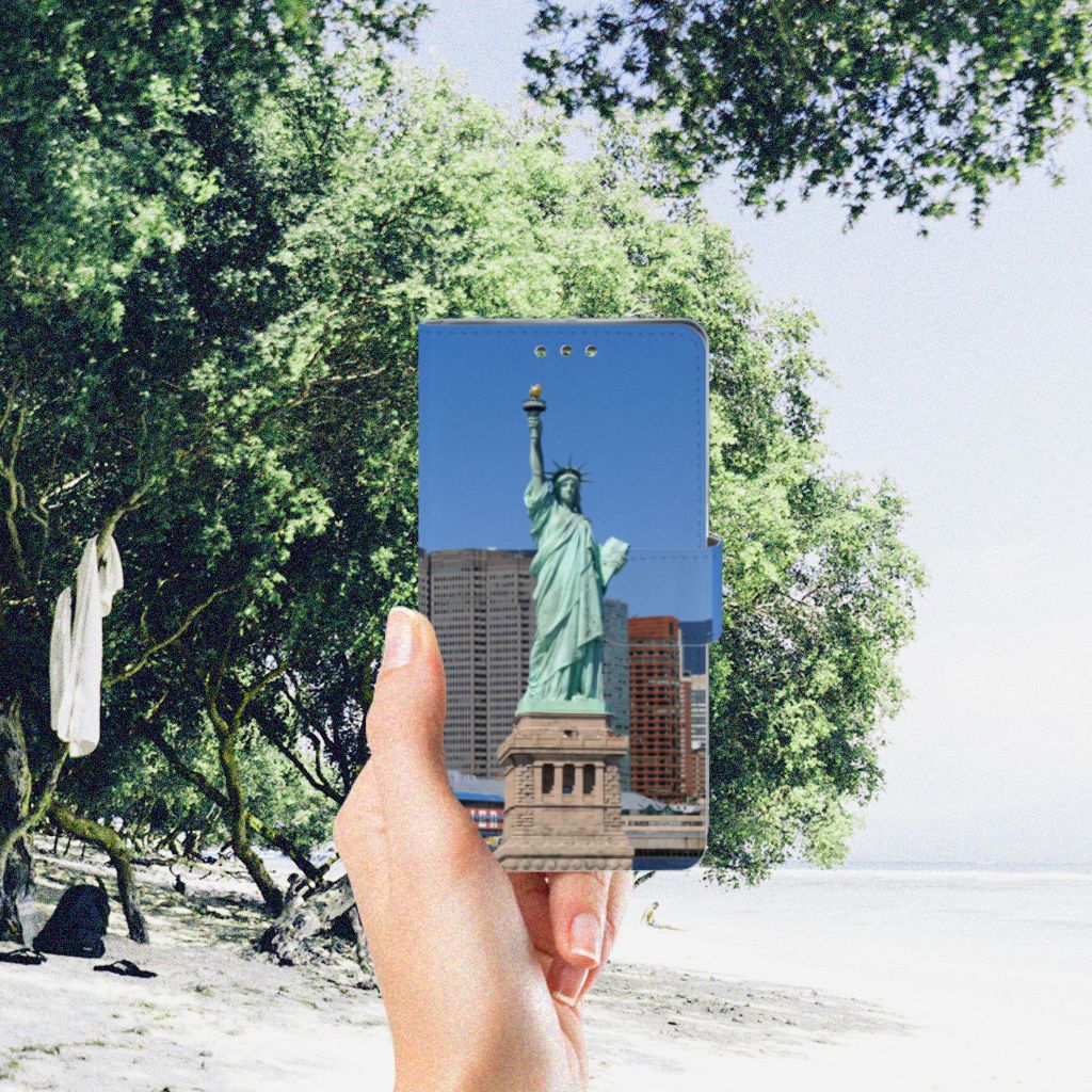 Sony Xperia XZ1 Flip Cover Vrijheidsbeeld