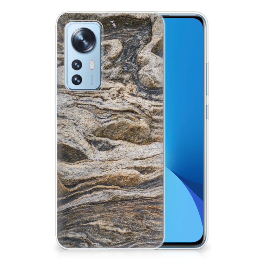 Xiaomi 12 | 12X TPU Siliconen Hoesje Steen
