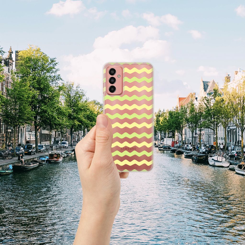Samsung Galaxy M13 | M23 TPU bumper Waves Yellow B2C Telecom