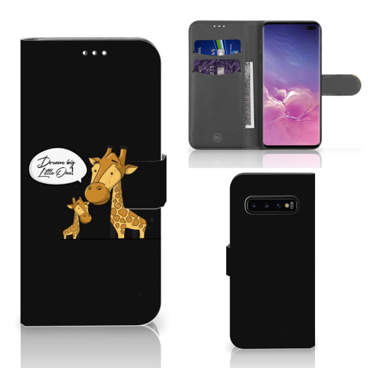 Samsung Galaxy S10 Plus Leuk Hoesje Giraffe