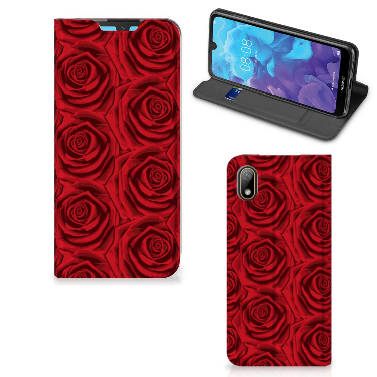 Huawei Y5 (2019) Smart Cover Red Roses - B2C Telecom
