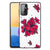 Samsung Galaxy M52 Bloemen Hoesje Blossom Red