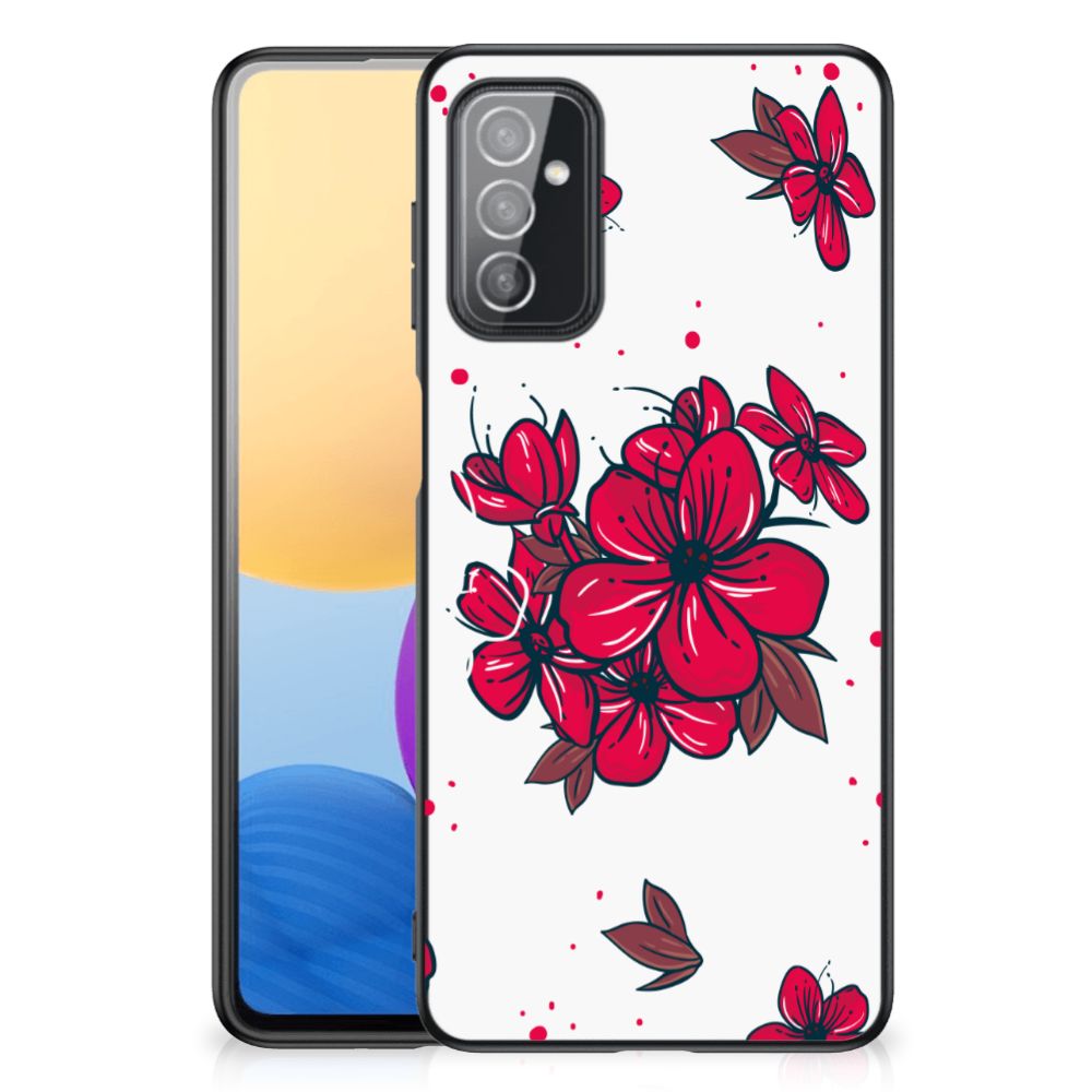 Samsung Galaxy M52 Bloemen Hoesje Blossom Red B2C Telecom