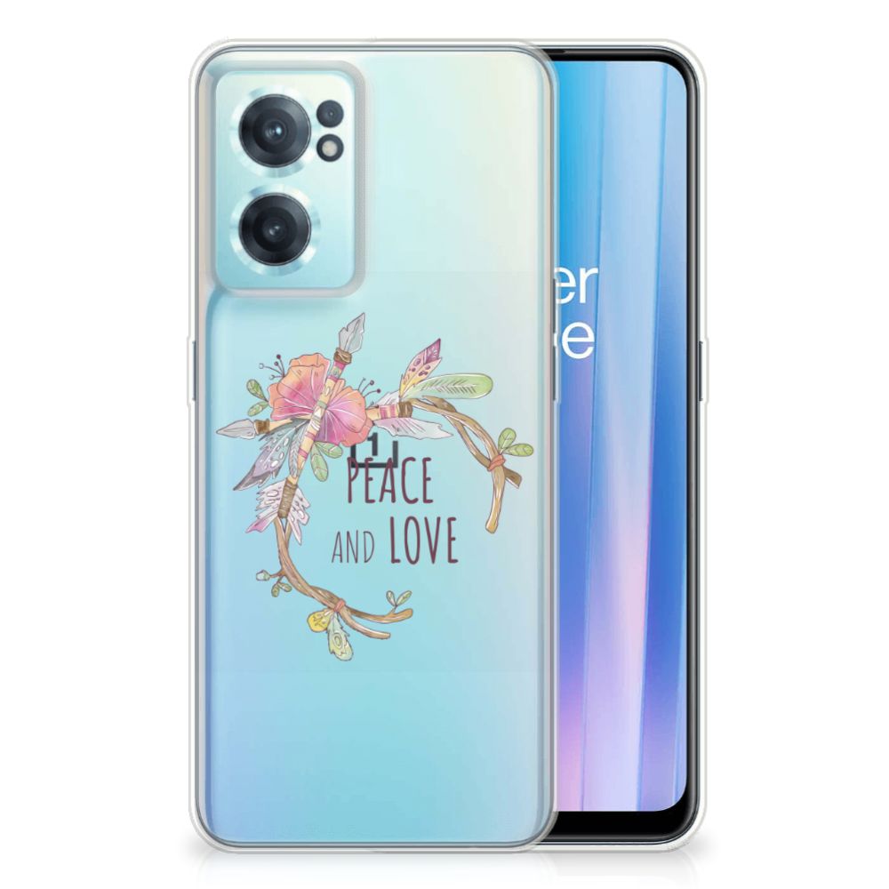 OnePlus Nord CE 2 5G Telefoonhoesje met Naam Boho Text