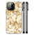 iPhone 14 Pro Max Marmeren Print Telefoonhoesje Marmer Goud