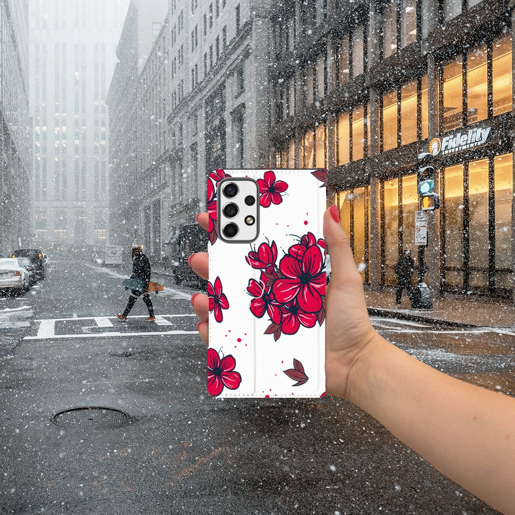 Samsung Galaxy A53 Smart Cover Blossom Red - B2C Telecom