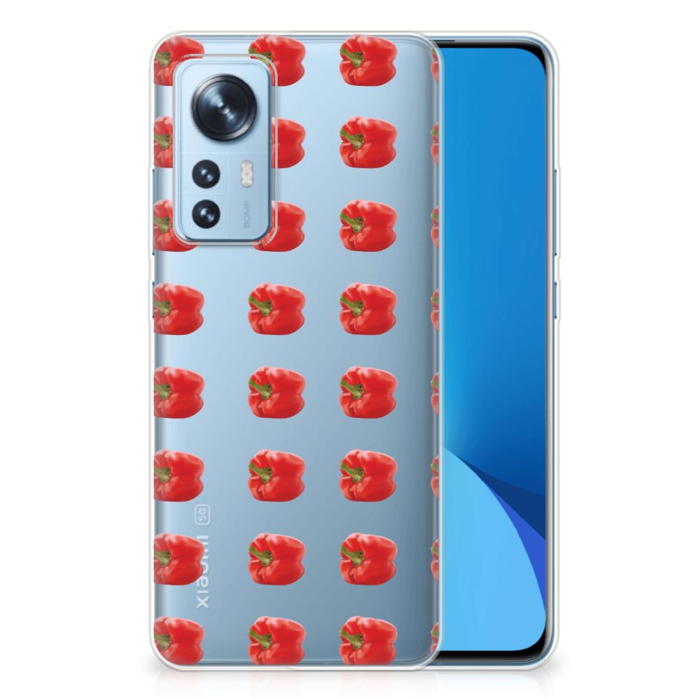 Xiaomi 12 | 12X Siliconen Case Paprika Red B2C Telecom