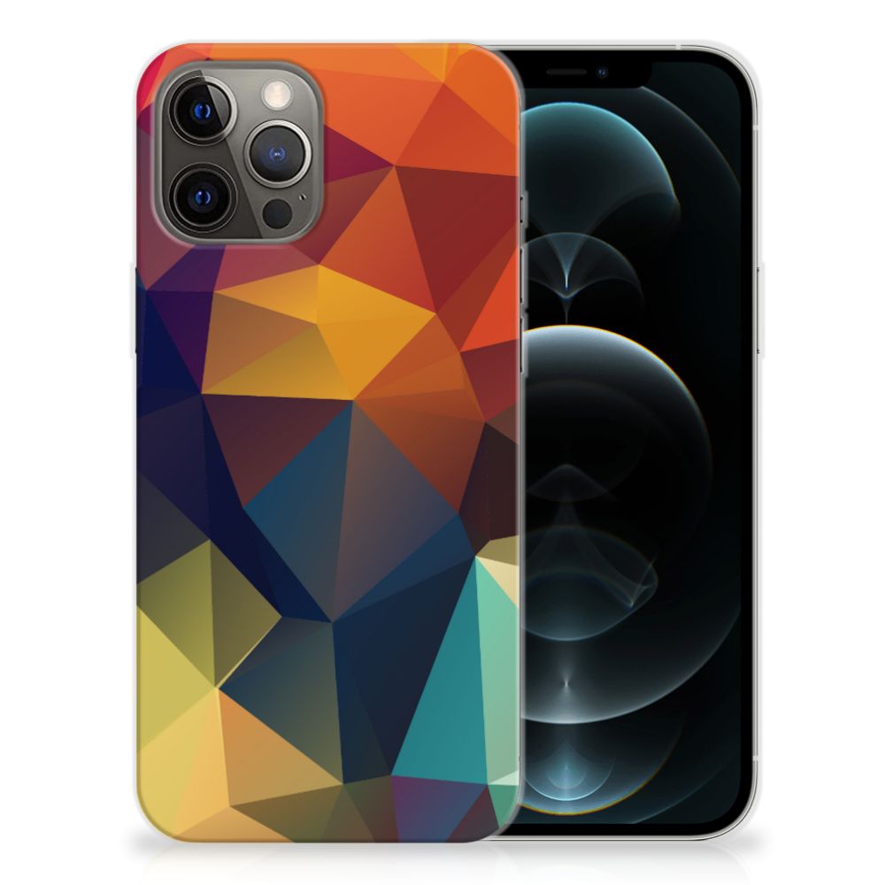 iPhone 12 Pro Max TPU Hoesje Polygon Color B2C Telecom