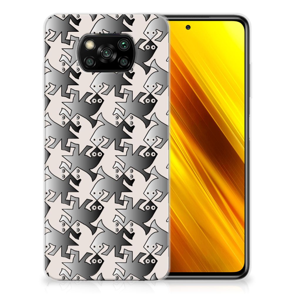 Xiaomi Poco X3 | Poco X3 Pro TPU Hoesje Salamander Grey B2C Telecom