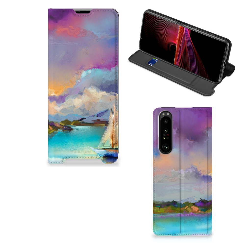 Bookcase Sony Xperia 1 III Boat - B2C Telecom