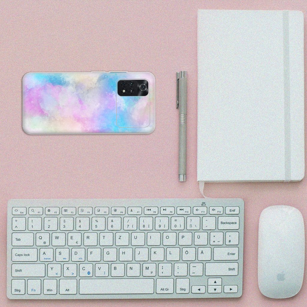 Hoesje maken Xiaomi Poco M4 Pro 4G Watercolor Light B2C Telecom
