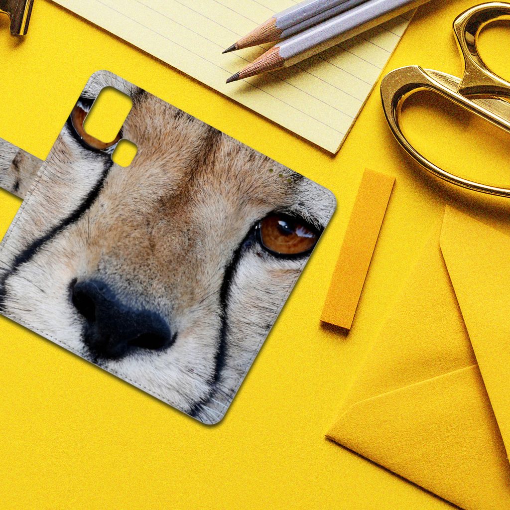Samsung Galaxy M31 Telefoonhoesje met Pasjes Cheetah