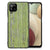 Samsung Galaxy A12 Houten Print Telefoonhoesje Green Wood B2C Telecom