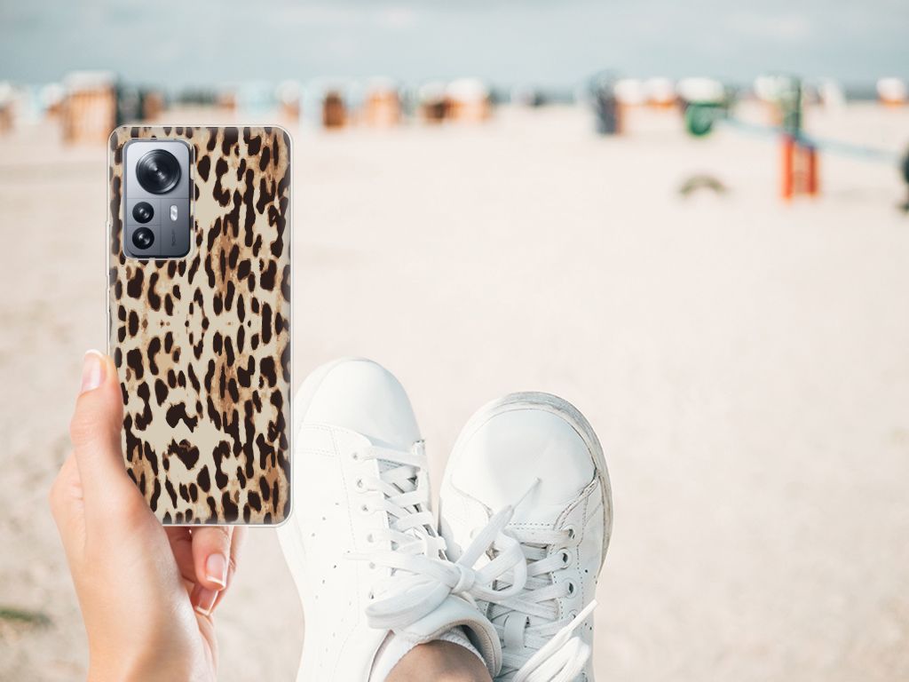 Xiaomi 12 Pro TPU Hoesje Leopard