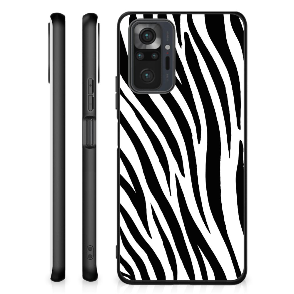 Xiaomi Redmi Note 10 Pro Dierenprint Telefoonhoesje Zebra B2C Telecom