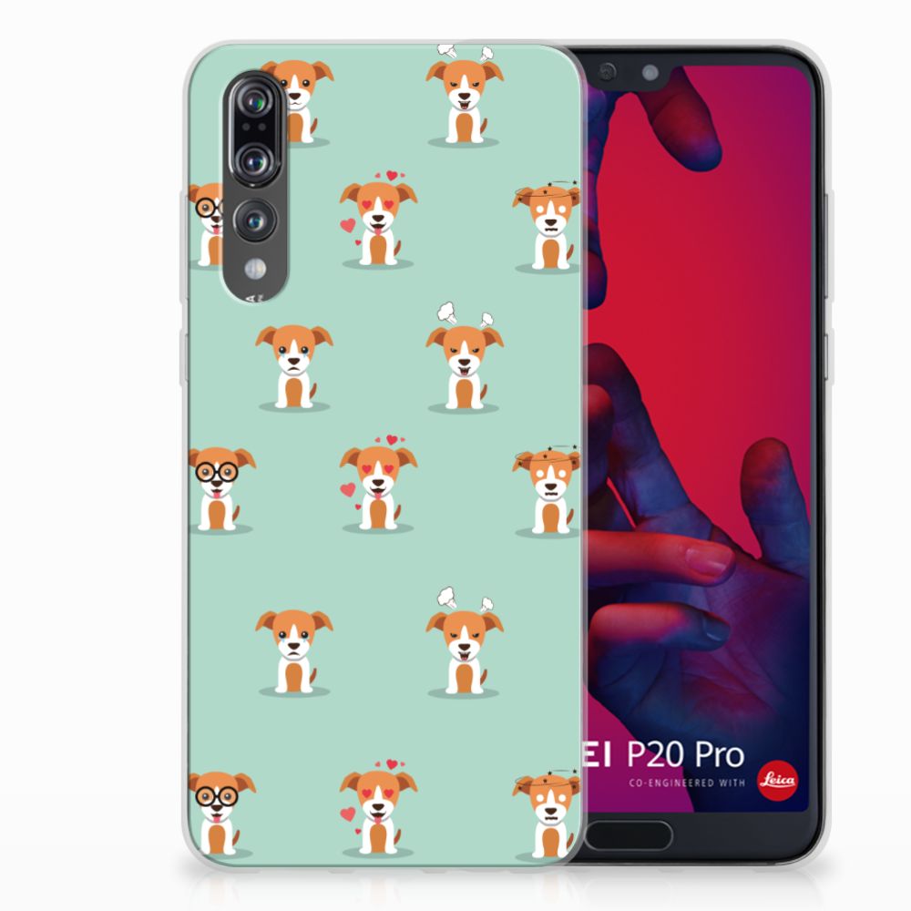 Huawei P20 Pro TPU Hoesje Pups