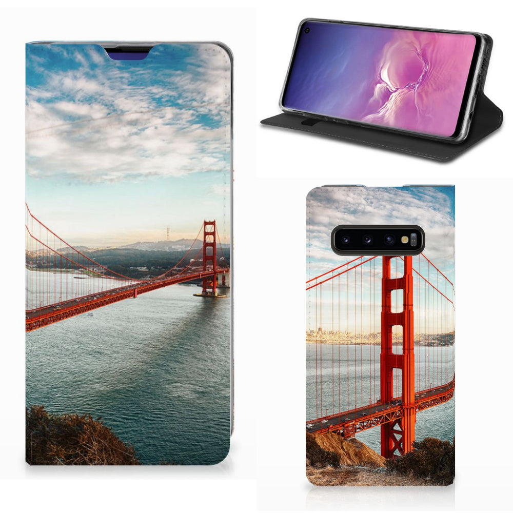 Samsung Galaxy S10 Book Cover Golden Gate Bridge