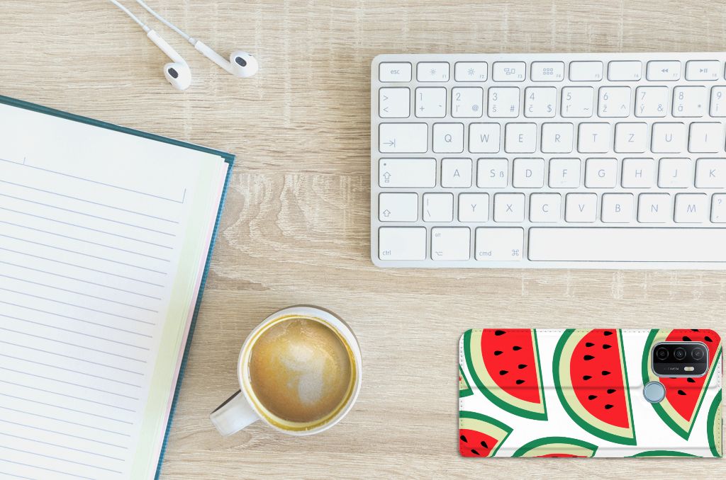 OPPO A53 | A53s Flip Style Cover Watermelons - B2C Telecom