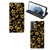 Samsung Galaxy S21 FE Smart Cover Gouden Bloemen - B2C Telecom