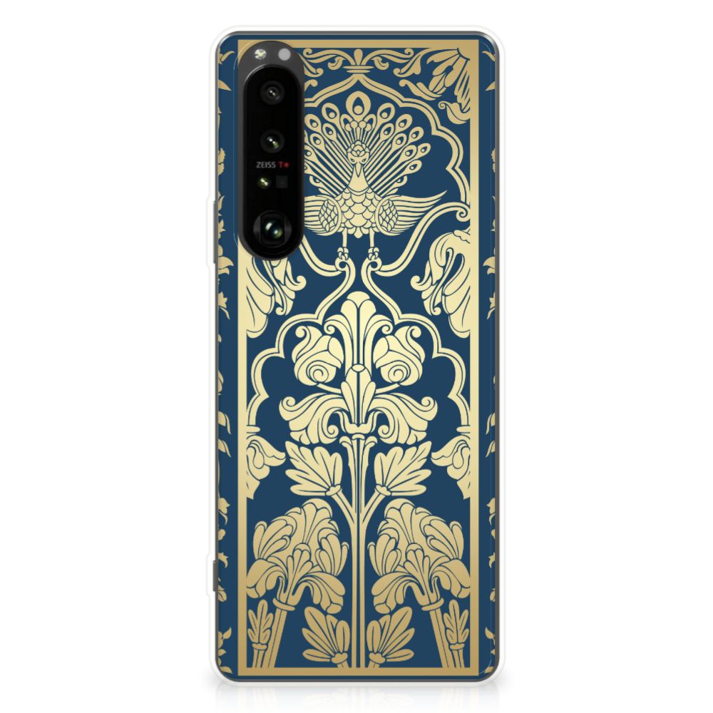 Sony Xperia 1 III TPU Case Beige Flowers B2C Telecom