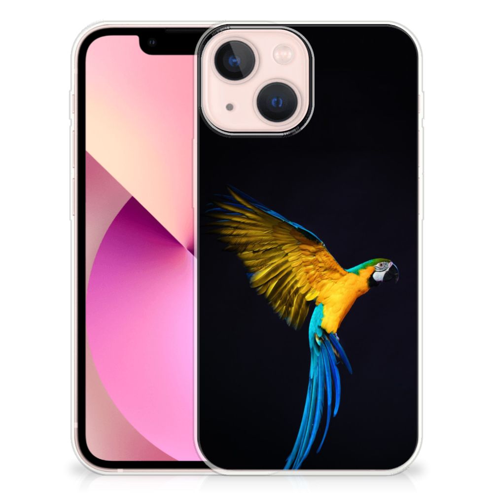 iPhone 13 mini TPU Hoesje Papegaai