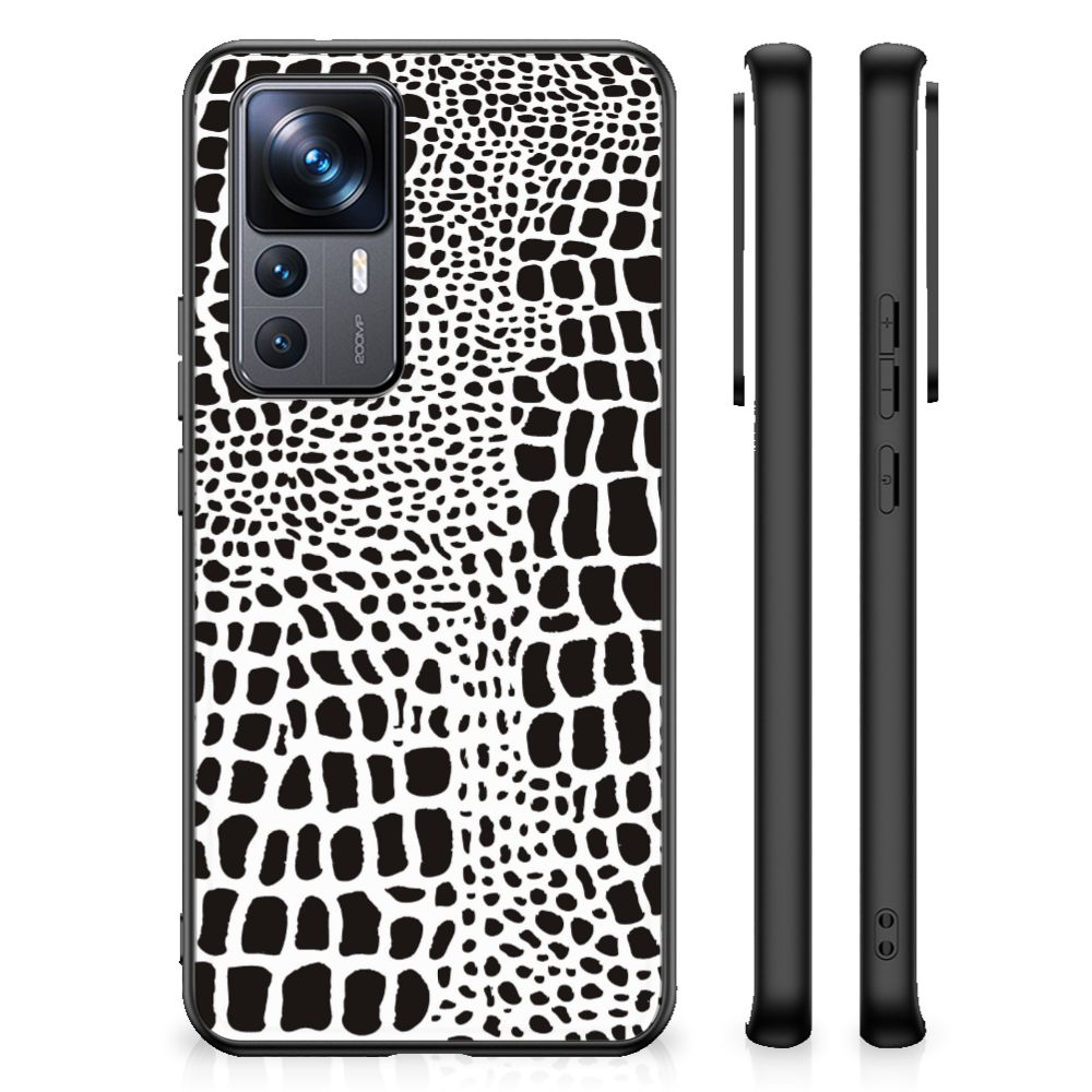 Xiaomi 12T | 12T Pro Dierenprint Telefoonhoesje Slangenprint B2C Telecom