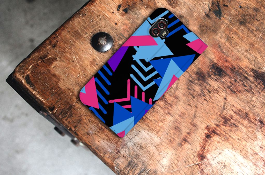 Samsung Galaxy Xcover 6 Pro Stand Case Funky Triangle - B2C Telecom