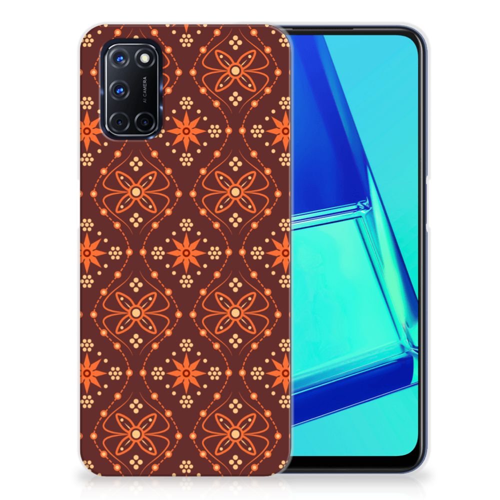 OPPO A52 | A72 TPU bumper Batik Brown