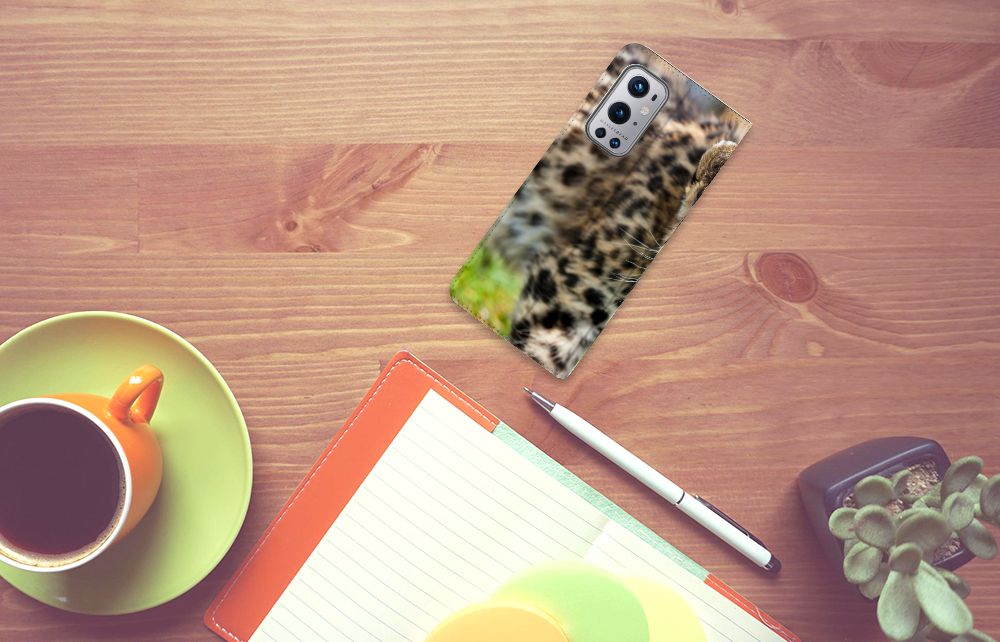 OnePlus 9 Pro Hoesje maken Baby Luipaard - B2C Telecom