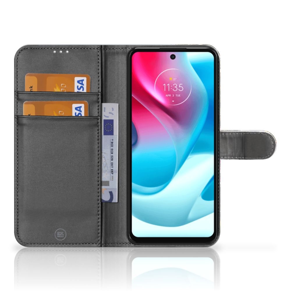 Motorola Moto G60s Flip Cover Amsterdamse Grachten