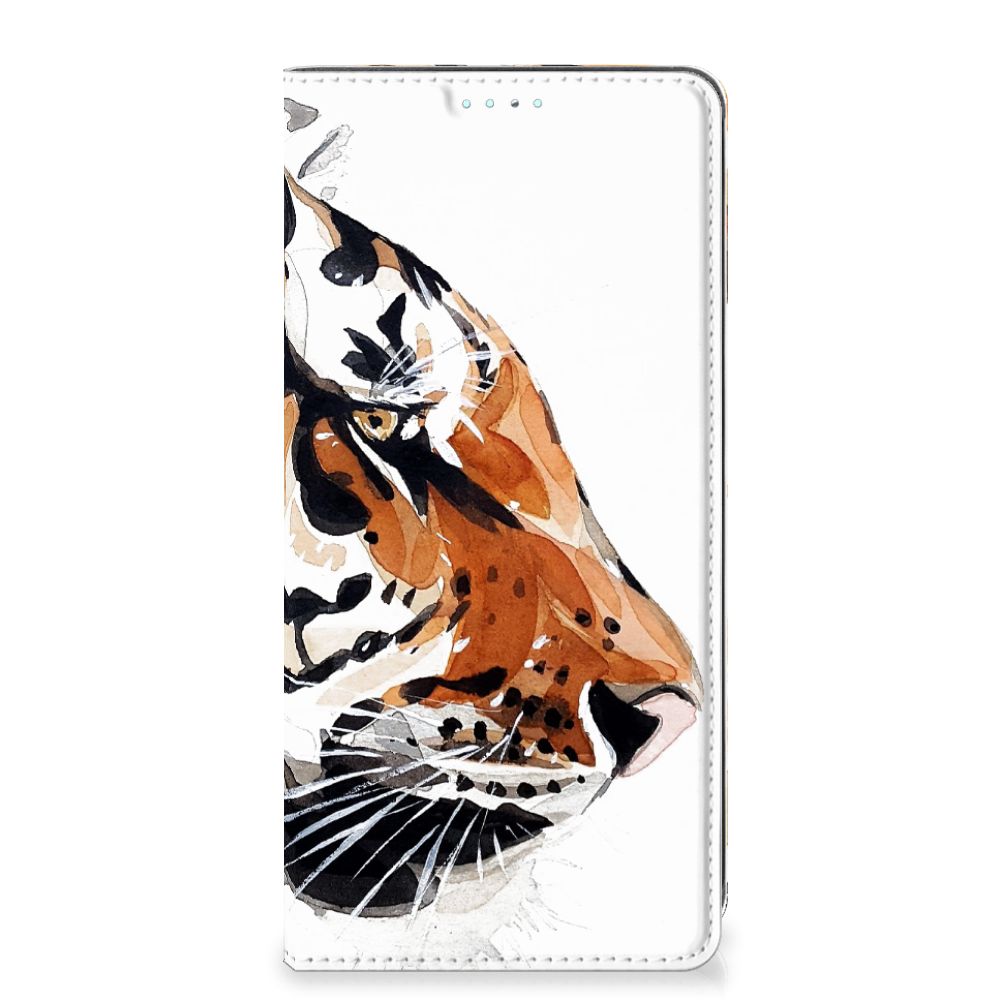Bookcase Samsung Galaxy A71 Watercolor Tiger - B2C Telecom