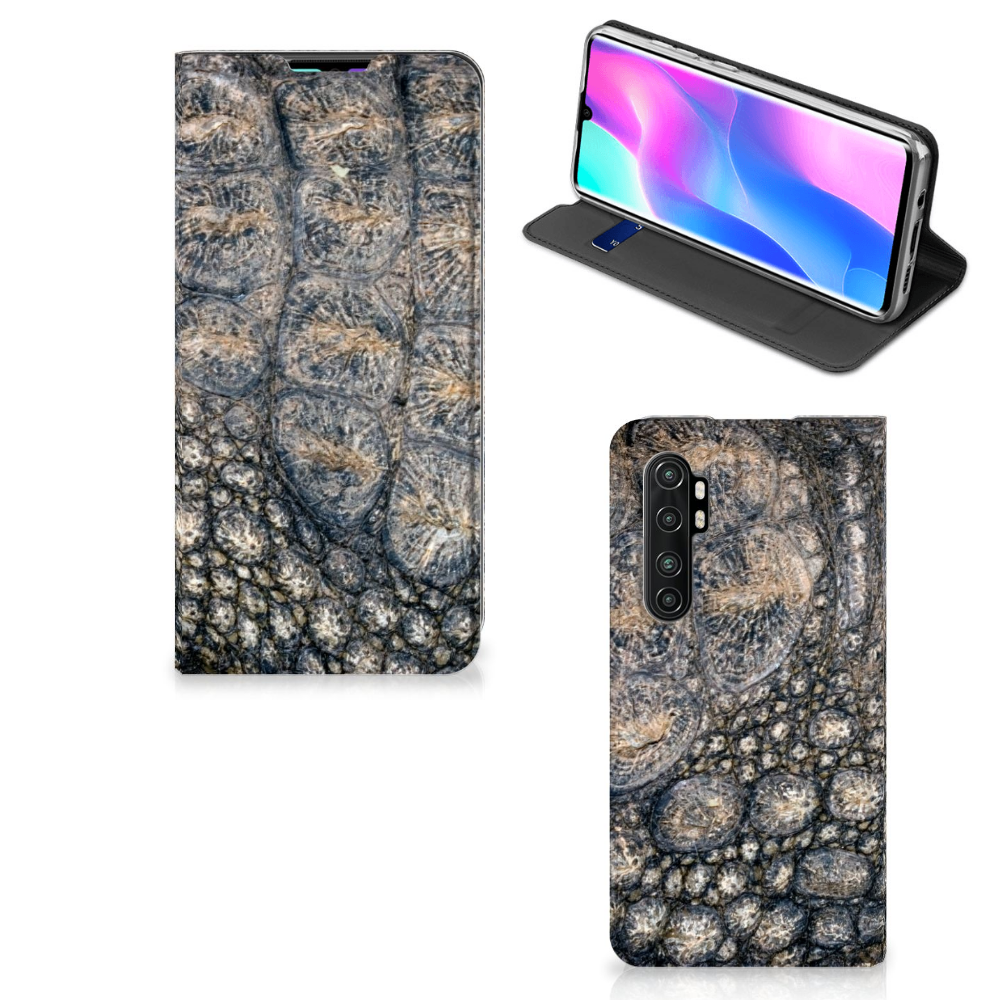 Xiaomi Mi Note 10 Lite Hoesje maken Krokodillenprint - B2C Telecom