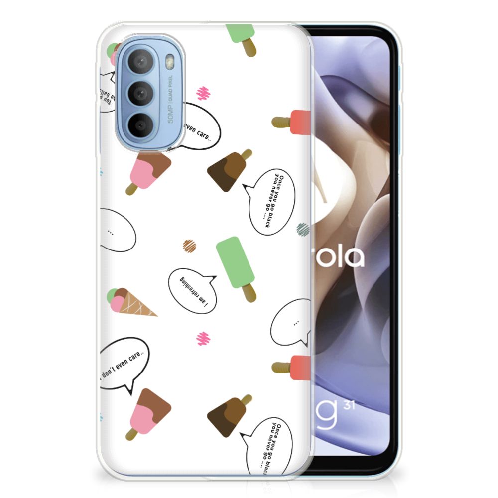 Motorola Moto G31 | G41 Siliconen Case IJsjes B2C Telecom