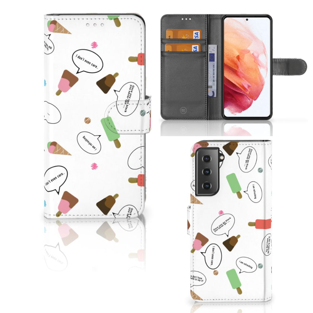 Samsung Galaxy S21 Book Cover IJsjes