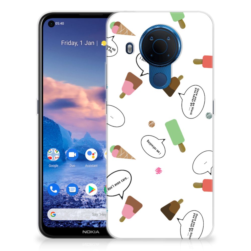 Nokia 5.4 Siliconen Case IJsjes
