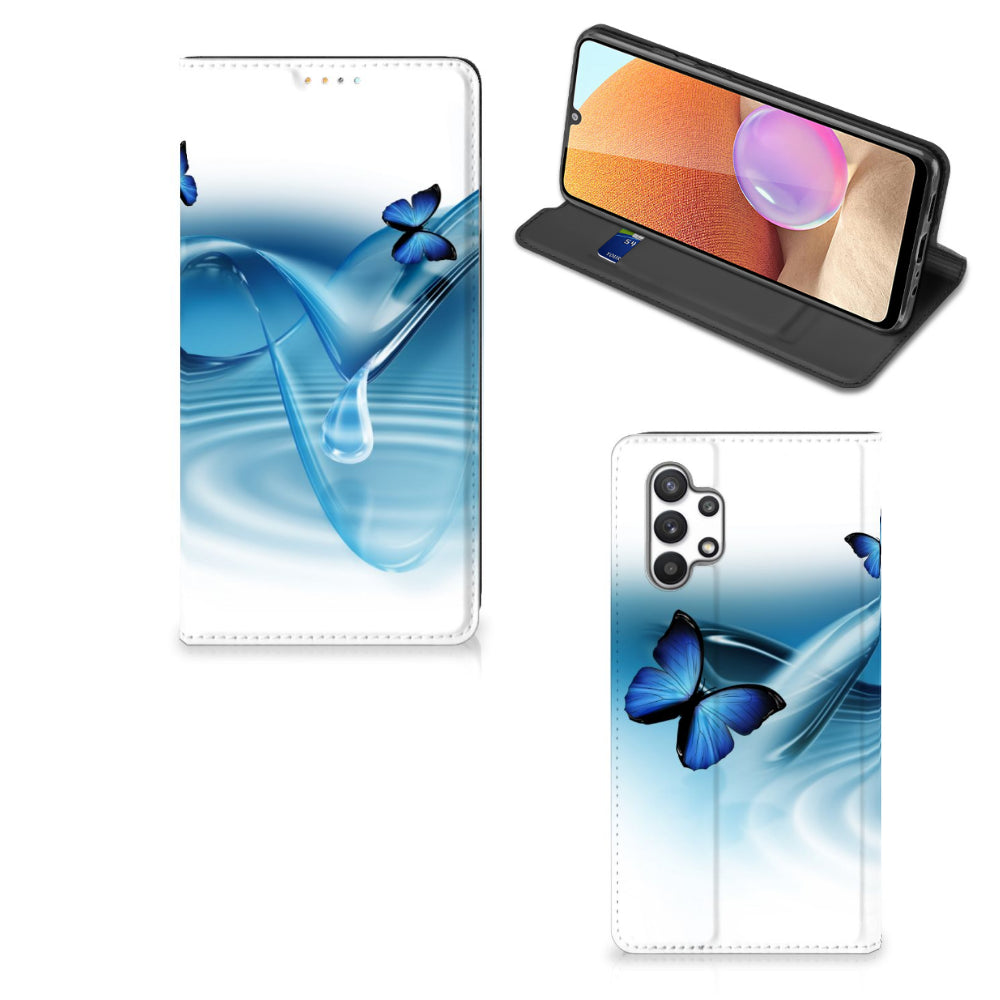 Samsung Galaxy A32 4G | A32 5G Enterprise Editie Hoesje maken Vlinders