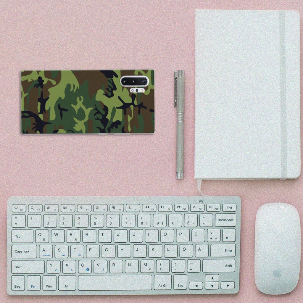 Samsung Galaxy Note 10 Plus TPU bumper Army Dark