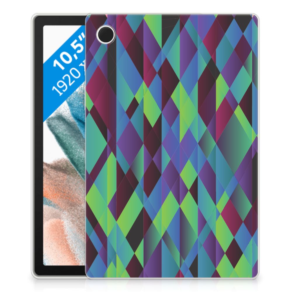 Samsung Galaxy Tab A8 2021/2022 Back Cover Abstract Green Blue - B2C Telecom