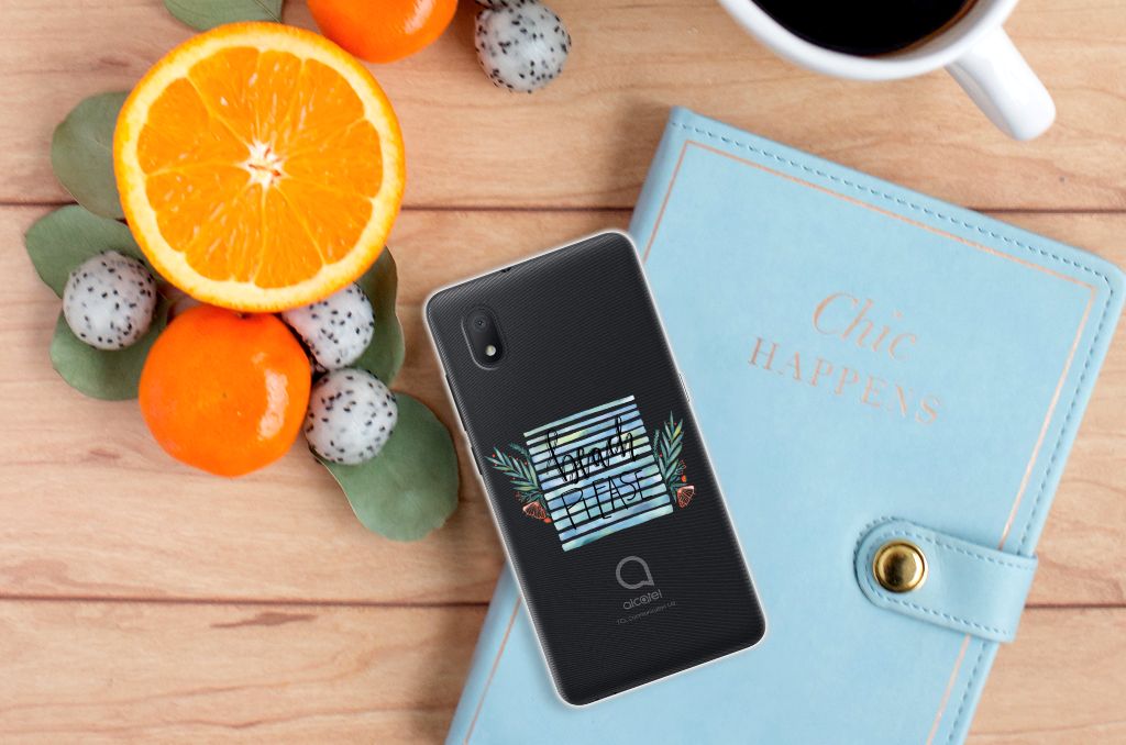 Alcatel 1B (2020) Telefoonhoesje met Naam Boho Beach B2C Telecom