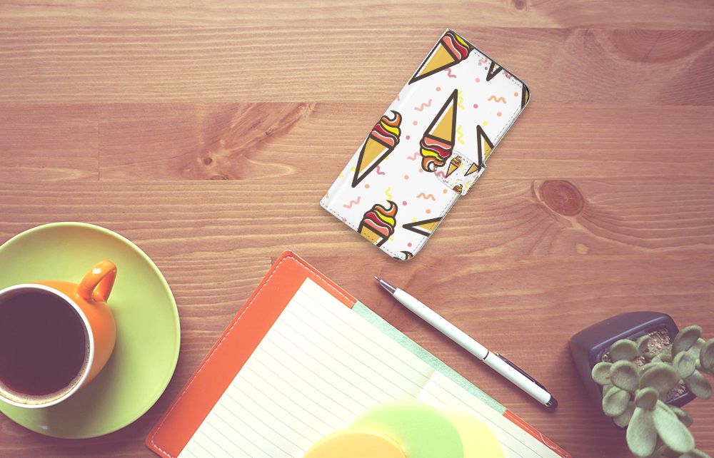Samsung Galaxy A31 Book Cover Icecream