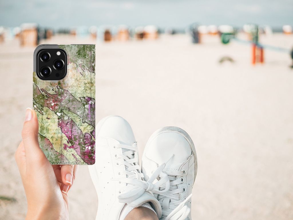 Bookcase iPhone 13 Pro Letter Painting - B2C Telecom