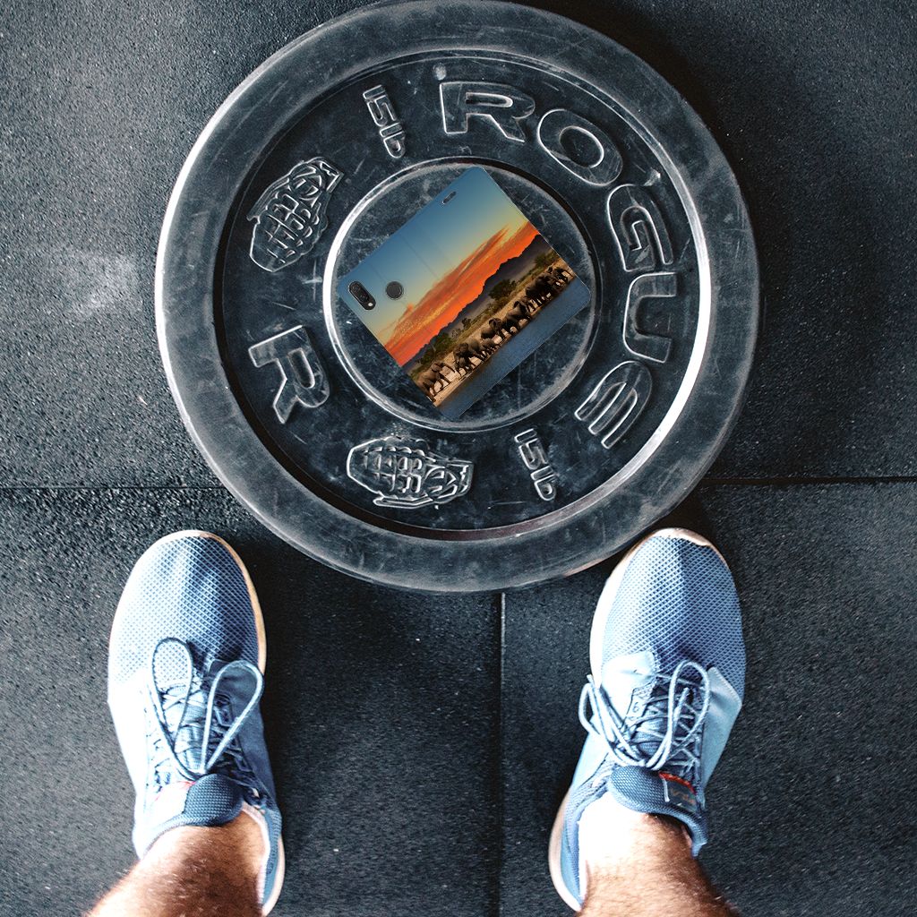 Huawei P Smart Plus Hoesje maken Olifanten