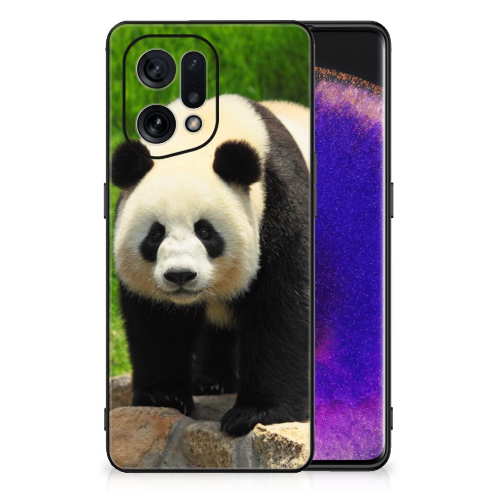 OPPO Find X5 Dierenprint Telefoonhoesje Panda